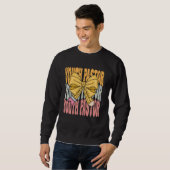 Sweatshirt Jeune Pasteur Coquette Super Bow Cute Funny Back t (Devant entier)