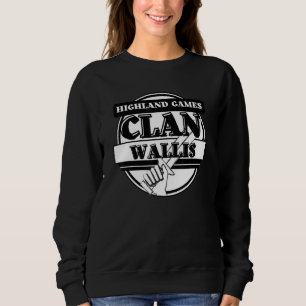 Sweatshirt Jeux des Highlands de Wallis Clan écossais