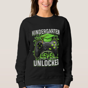 Sweatshirt Jeux Niveau Maternelle Enfants Débloqués Retour À