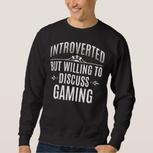 Sweatshirt Jeux présentés
