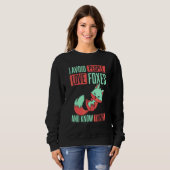Sweatshirt J'Évite les Gens qui Aiment les Renards (Devant entier)