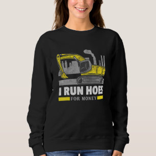 Sweatshirt J'Exécute Des Trous De L'Opérateur De Chaussure Ex