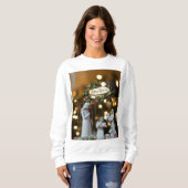 Sweatshirt Jezus Christus (Voorkant volledig)
