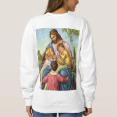 Sweatshirt Jezus Christus (Achterkant)