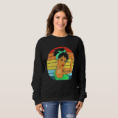 Sweatshirt J'Identifie Comme Vacciné (Devant entier)