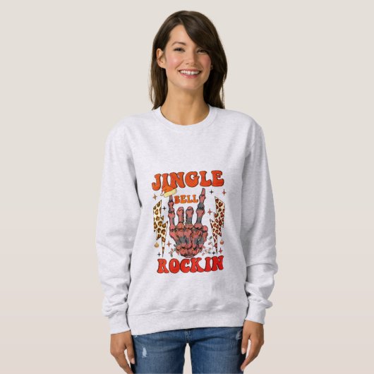Sweatshirt Jingle Bell Rockin (Devant entier)