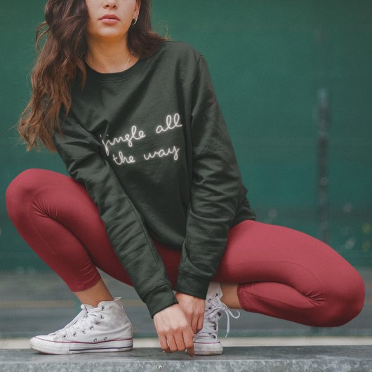 Sweatshirt Jingle | Fun Neon tendance stylish Love