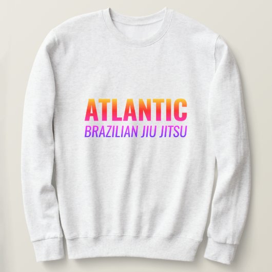 Sweatshirt Jiu Jitsu de l'Atlantique (Design devant)