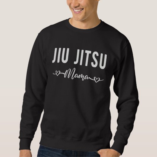 Sweatshirt Jiu Jitsu Mama  Brazilian JuJitsu Martial Mom (Devant)