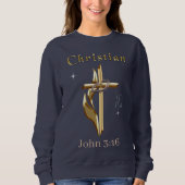 Sweatshirt Jn 3:16 (Devant)
