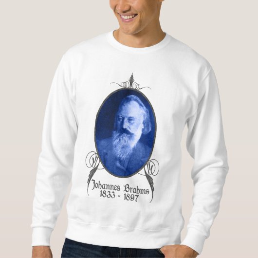 Sweatshirt Johannes Brahms (Devant)