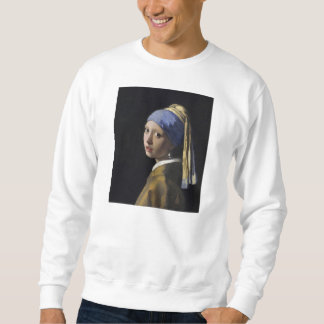 Sweatshirt Johannes Vermeer - Fille avec une oreille perle