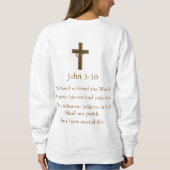 Sweatshirt John 3:16 (Dos)