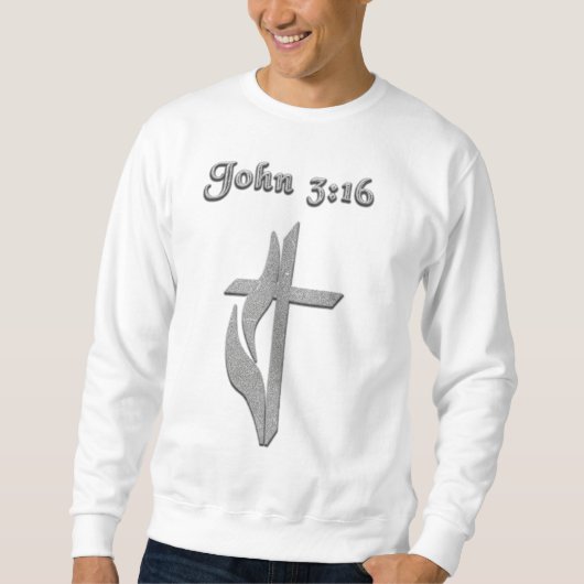 Sweatshirt John 3:16 (Devant)