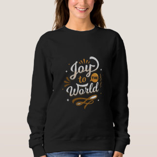 Sweatshirt Joie au Monde des Femmes