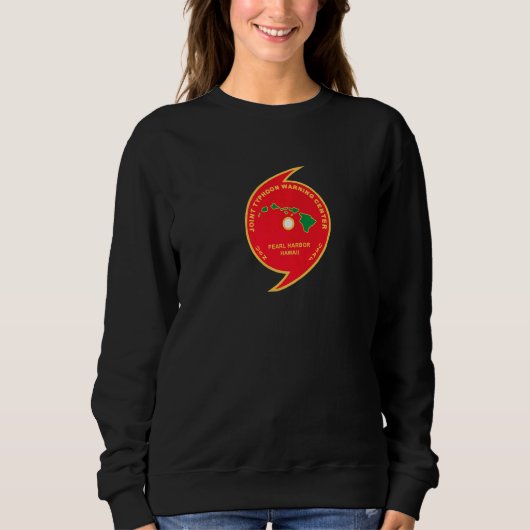 Sweatshirt Joint Typhoon Warning Center (Devant)
