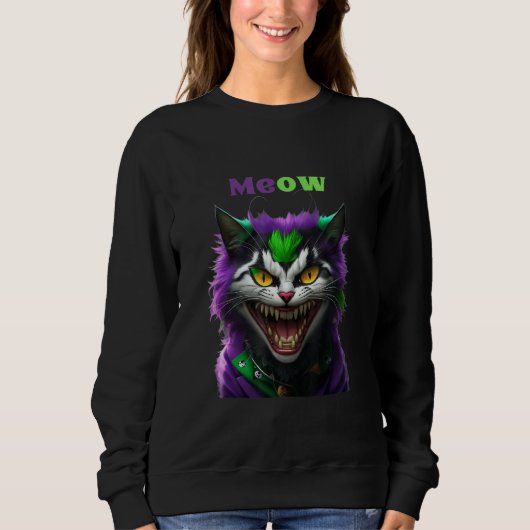 Sweatshirt Joker Cat Tote (Devant)