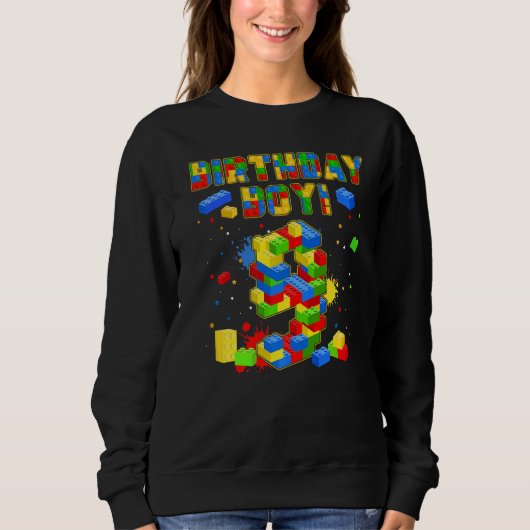 Sweatshirt Joli 9e anniversaire 9 ans Bâtiment de bâtiments B (Devant)
