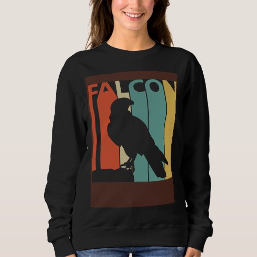 Sweatshirt Joli animal faucon (Devant)