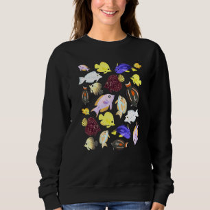 Sweatshirt Joli Aquarium Saltwater Poisson Tang Pour Enfants