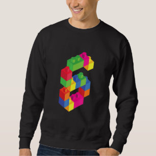Sweatshirt Joli bloc Enfants 6e année Bâtiment Blocs Naissanc
