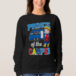 Sweatshirt Joli Camping Prince Du Camper Motorhome Famille