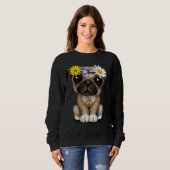 Sweatshirt Joli Carlin Chiot Hippie Classic T-Shirt 697 (Devant entier)