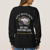 Sweatshirt Joli Chat (Dos)
