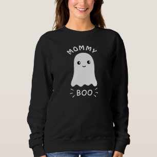 Sweatshirt Joli dessin personnalisé "BOO" Ghost