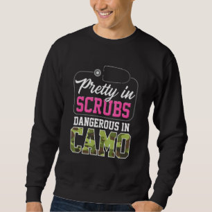 Sweatshirt Joli En Écrans Dangereux En Camo