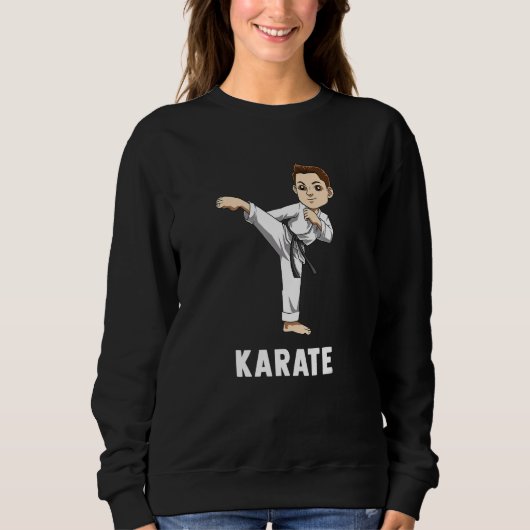 Sweatshirt Joli Karate Boy (Devant)
