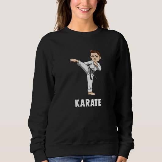 Sweatshirt Joli Karate Boy (Devant)
