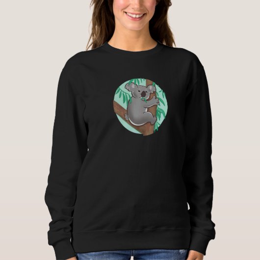 Sweatshirt Joli Koala Pour Koala (Devant)