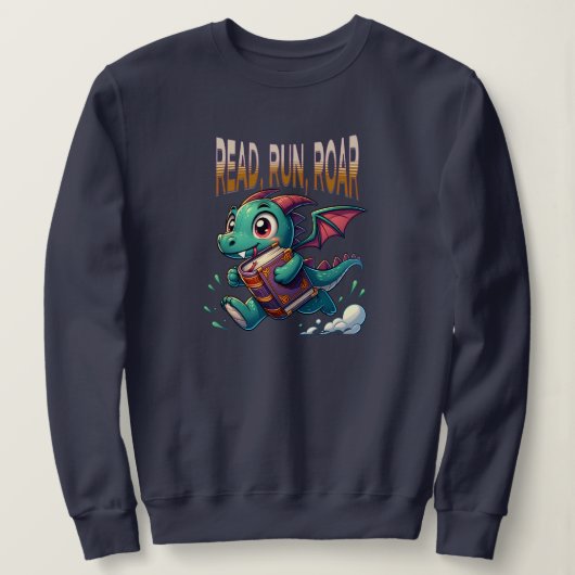 Sweatshirt Joli Livre Dragon (Design devant)