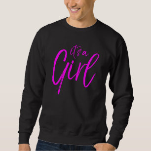 Sweatshirt Joli Rose Genre Révéler Article Amusant Rose C'Est