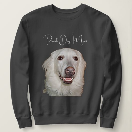 Sweatshirt Joli T-shirt Chien des Pyrénées (Design devant)