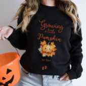 Sweatshirt Jolie Halloween Faire-part bébé Citrouille de gros