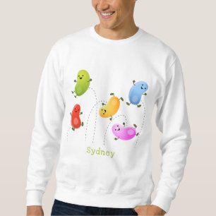 Sweatshirt Jolie jellybeans bondissant dessin animé