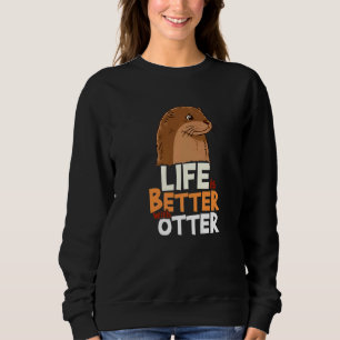 Sweatshirt Jolie loutre de mer 6