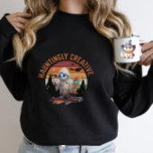 Sweatshirt Jolie Palette Artiste Peintre Halloween Créative