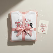 Sweatshirt Jolie professeure Saint-Valentin Coquette Nœud Cœu