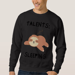 Sweatshirt Jolie Sloth Dormir