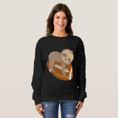 Sweatshirt Jolie Sloth Football (Devant entier)