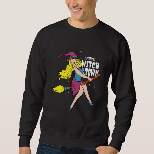 Sweatshirt Jolie Sorcière Volant (Devant)