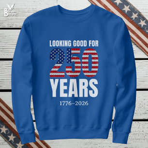 Sweatshirt Jolie vue pour les 250 ans d'indépendance américai