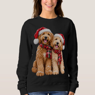 Sweatshirt Jolis chiens de Noël