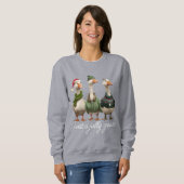 Sweatshirt Jolly Goose Noël (Devant entier)