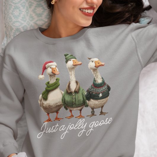 Sweatshirt Jolly Goose Noël