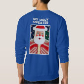 Sweatshirt Jolly Père Noël Ugly Holiday "Sweater" (Dos)