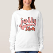 Sweatshirt Jolly saint noël (Devant)